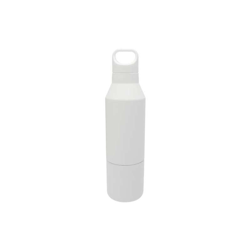 Borraccia termica da 600 ml in acciaio inox riciclato - cod. P100840
