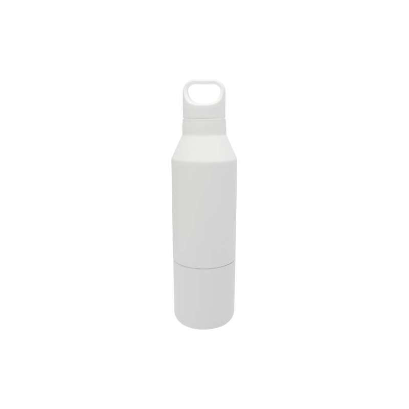 Borraccia termica da 600 ml in acciaio inox riciclato - cod. P100840