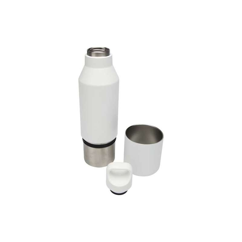 Borraccia termica da 600 ml in acciaio inox riciclato - cod. P100840