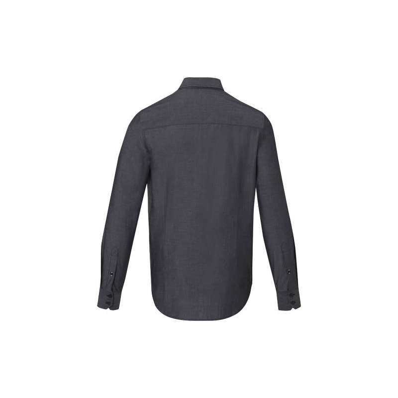 Camicia con logo promozionale a maniche lunghe da uomo - cod. P37524