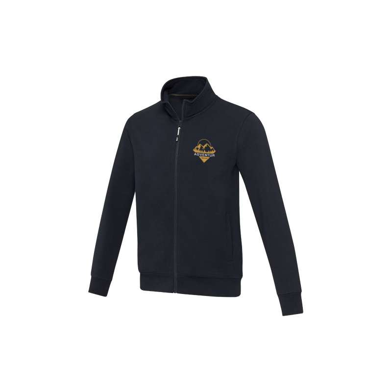 Felpe unisex in tessuto riciclato a cerniera intera - cod. P37540