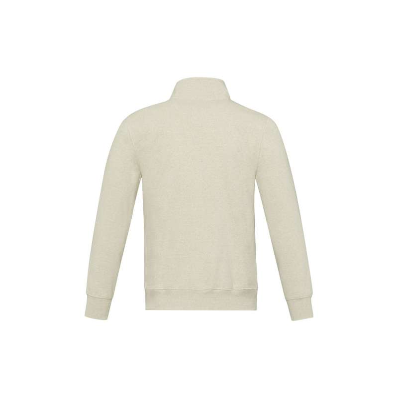 Felpe unisex in tessuto riciclato a cerniera intera - cod. P37540