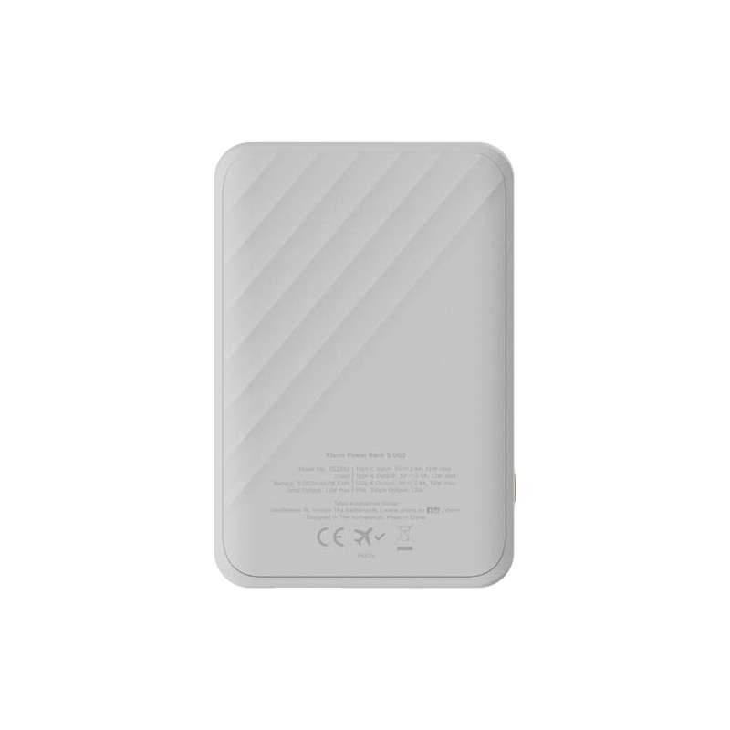 Power bank da 5.000 mAh con logo - cod. P124409