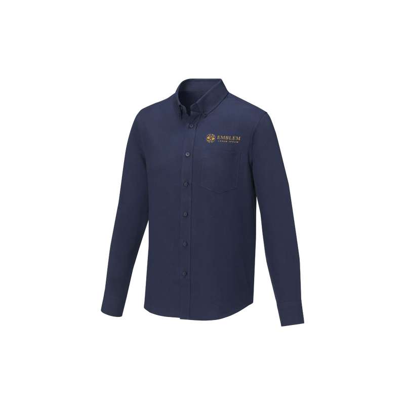 Camicie aziendali personalizzate con scritte da uomo a maniche lunghe - cod. P38178