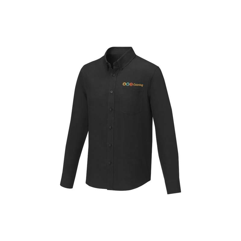 Camicie aziendali personalizzate con scritte da uomo a maniche lunghe - cod. P38178