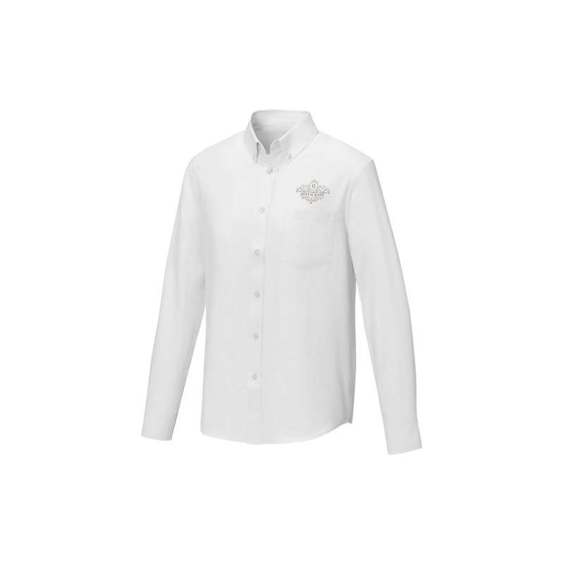 Camicie aziendali personalizzate con scritte da uomo a maniche lunghe - cod. P38178