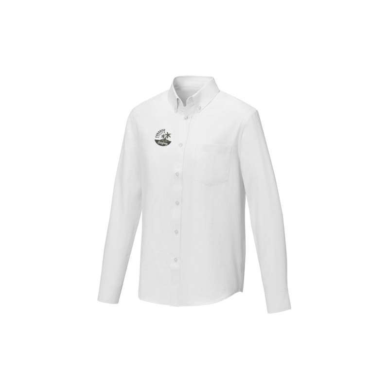 Camicie aziendali personalizzate con scritte da uomo a maniche lunghe - cod. P38178