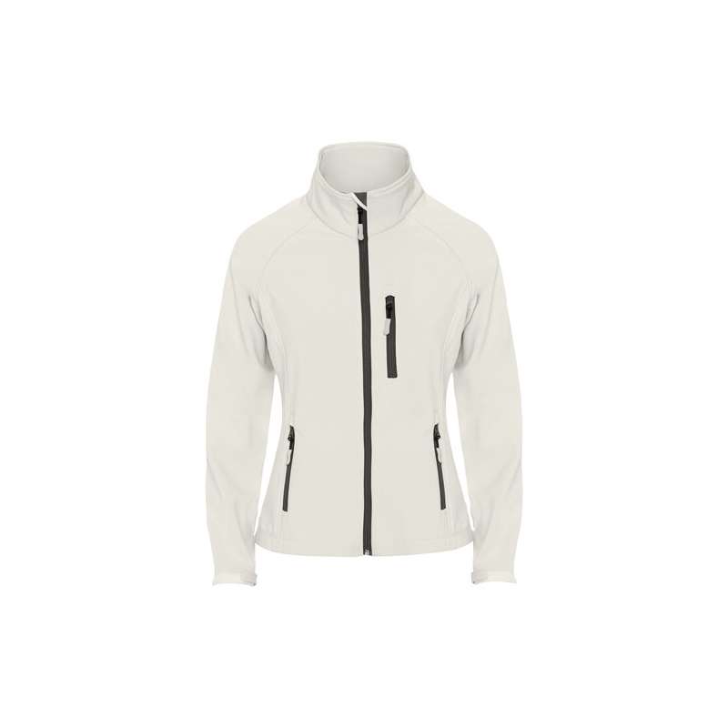 Giacca softshell da donna con scritte serigrafate - cod. PR6433
