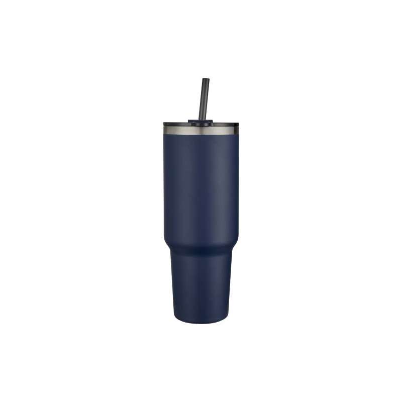 Tazza con isolamento sottovuoto con cannuccia da 1200 ml - cod. P100802