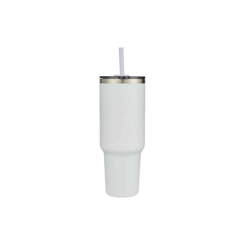 Tazza con isolamento sottovuoto con cannuccia da 1200 ml - cod. P100802