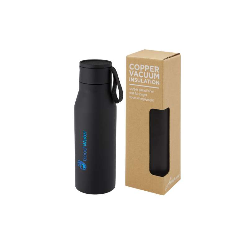 Borraccia in acciaio da 500 ml da serigrafare con logo - cod. P100668