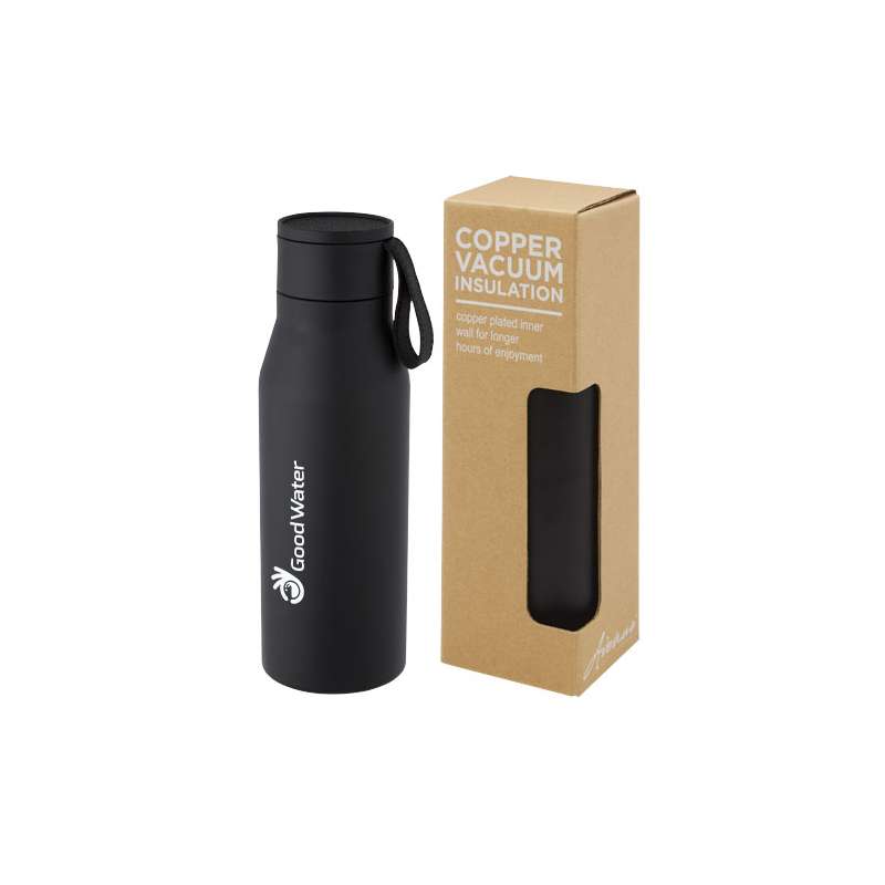 Borraccia in acciaio da 500 ml da serigrafare con logo - cod. P100668