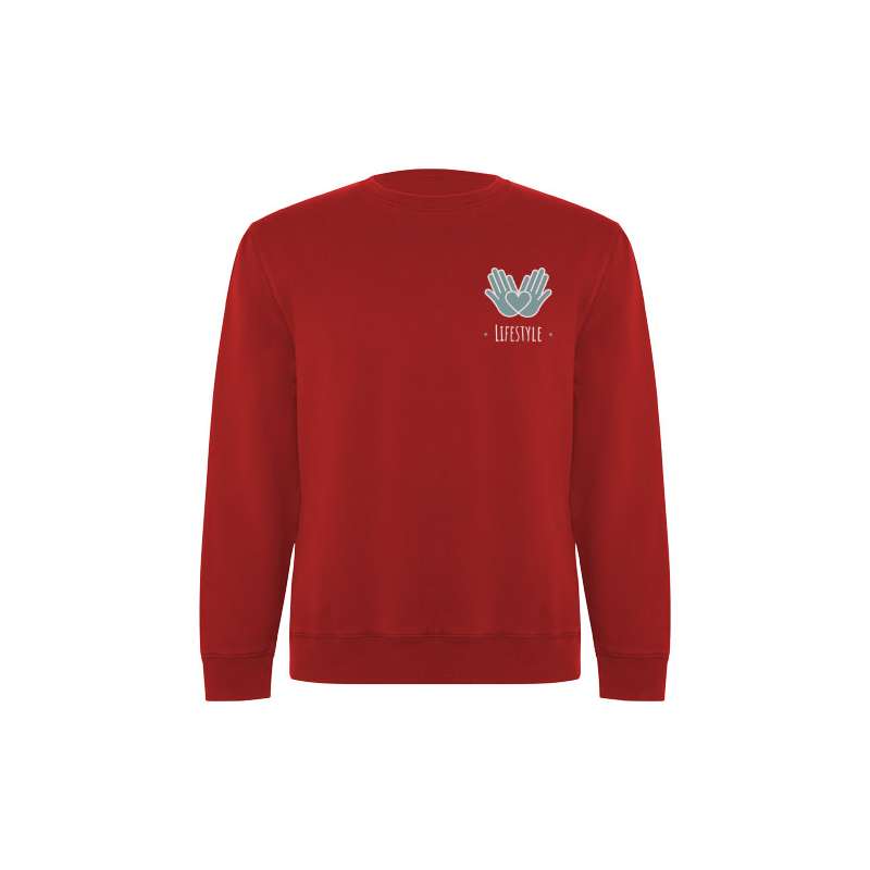 Felpa unisex a girocollo in cotone biologico - cod. PR1071