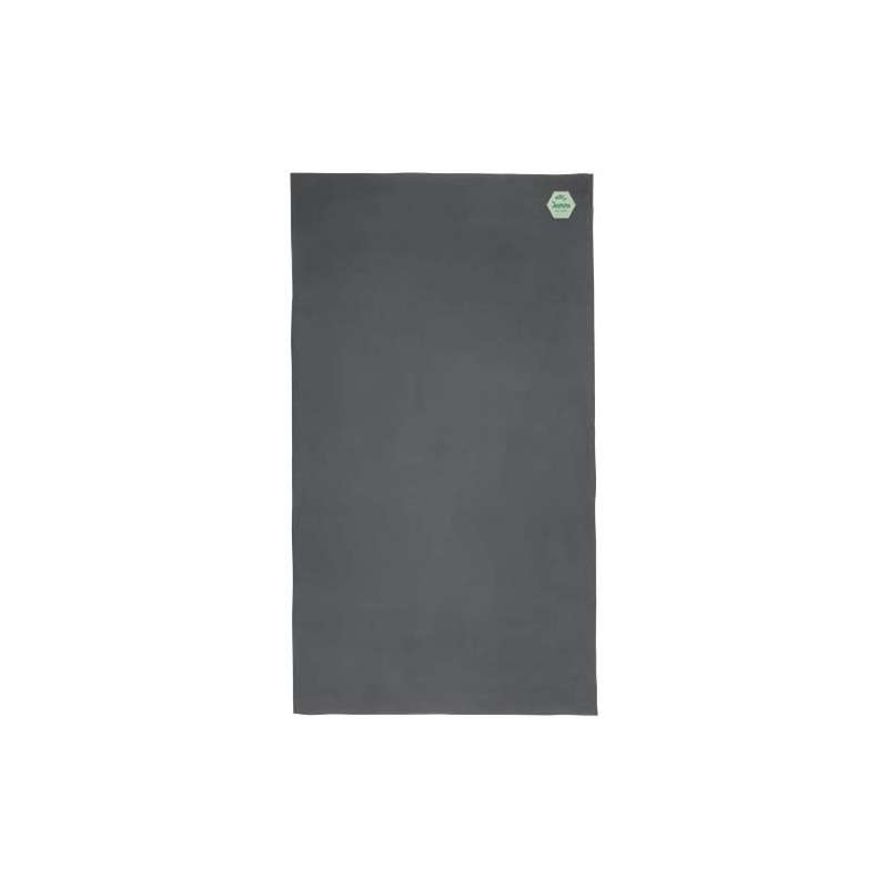 Asciugamano ultraleggero 100 x 180 cm stampato con scritta - cod. P113324