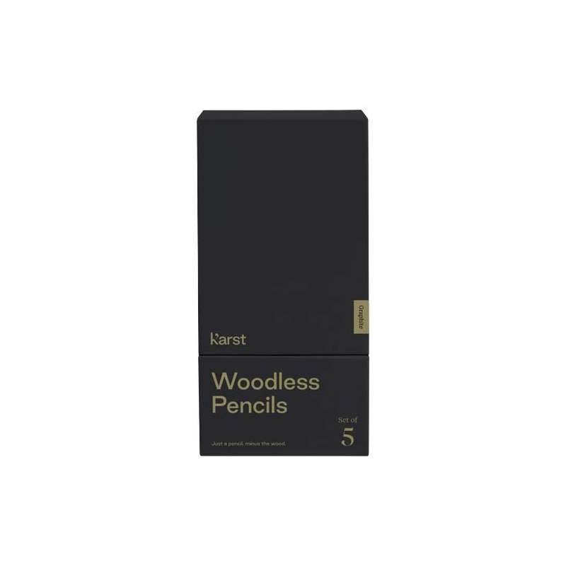 Matite in grafite senza legno confezione da 5 - cod. P107793