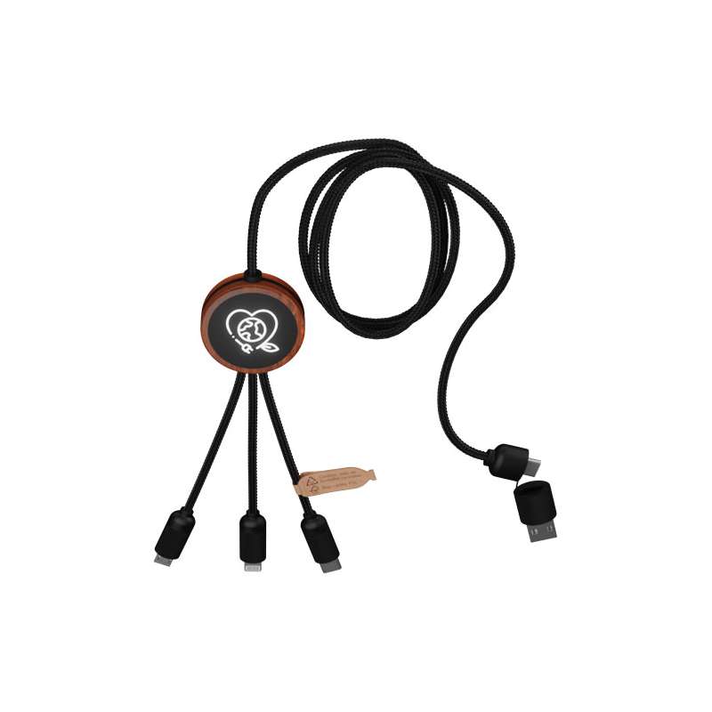 Cavo di ricarica 5 in 1 da serigrafare con scritte - cod. P2PX071