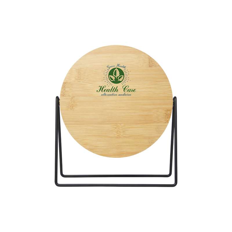 Specchio da tavolo in bambù da personalizzare - cod. P126197