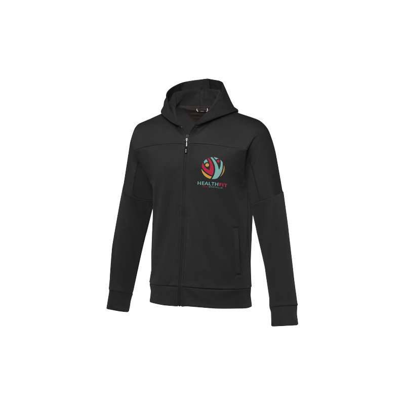 Felpa performance da uomo con zip intera - cod. P39470