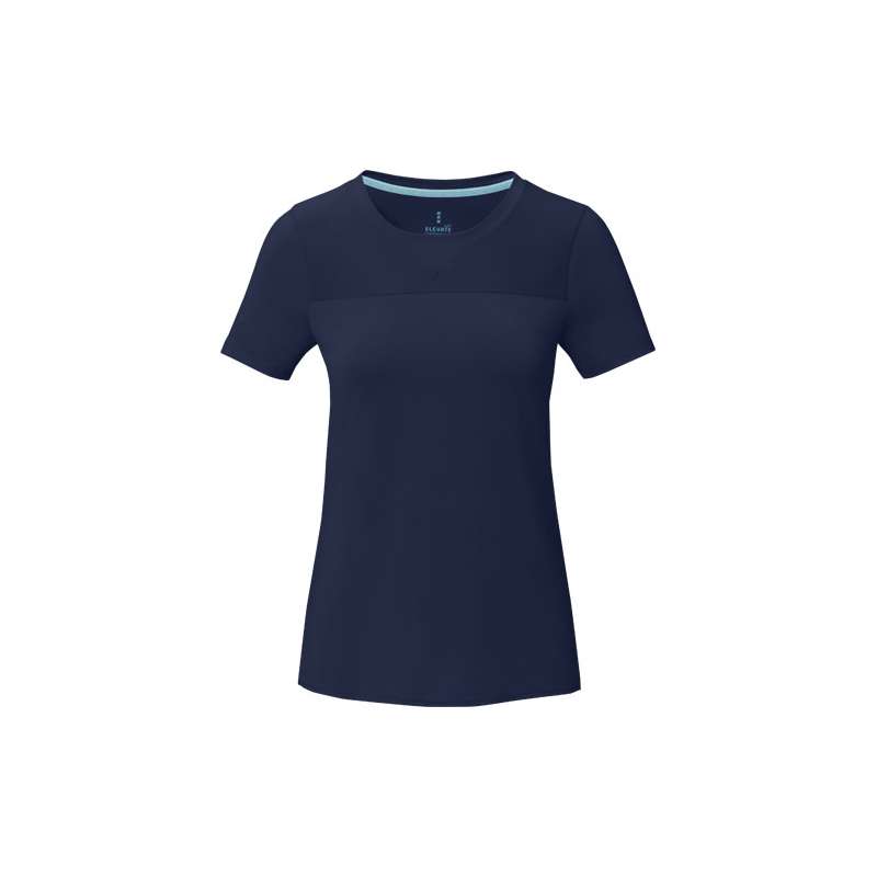 T-shirt cool fit a maniche corte con logo personalizzato da donna - cod. P37523