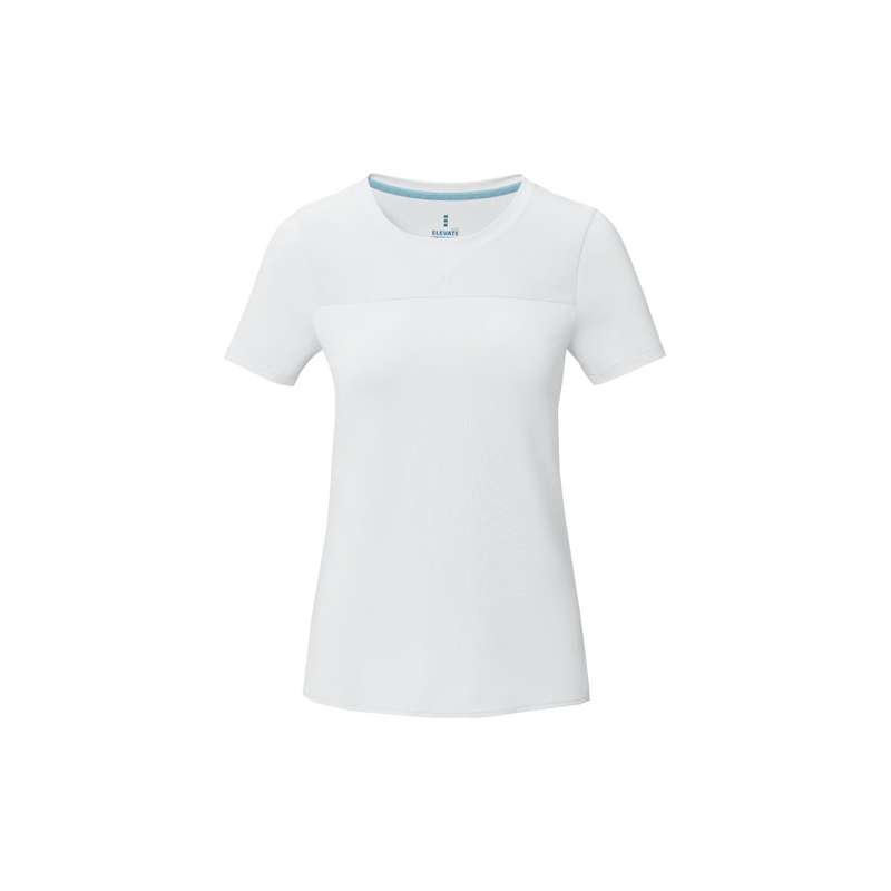 T-shirt cool fit a maniche corte con logo personalizzato da donna - cod. P37523