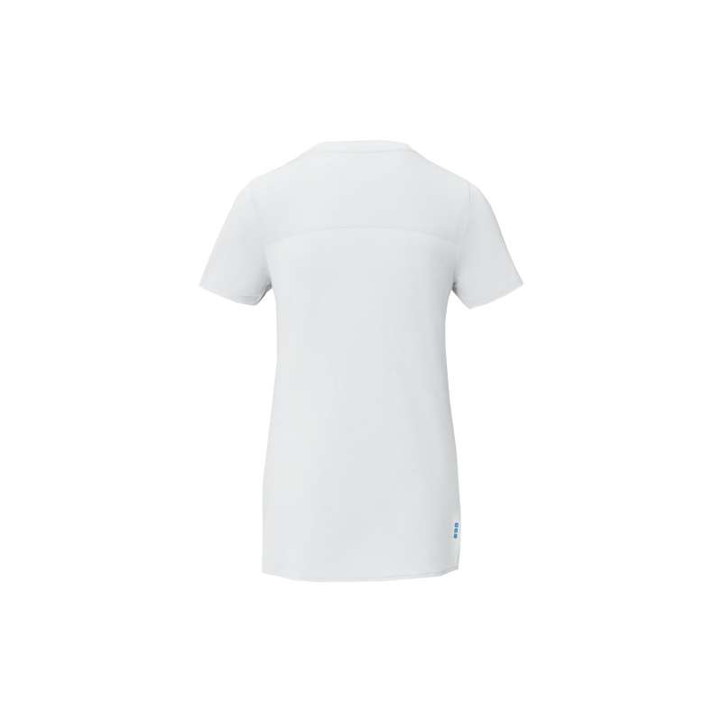 T-shirt cool fit a maniche corte con logo personalizzato da donna - cod. P37523