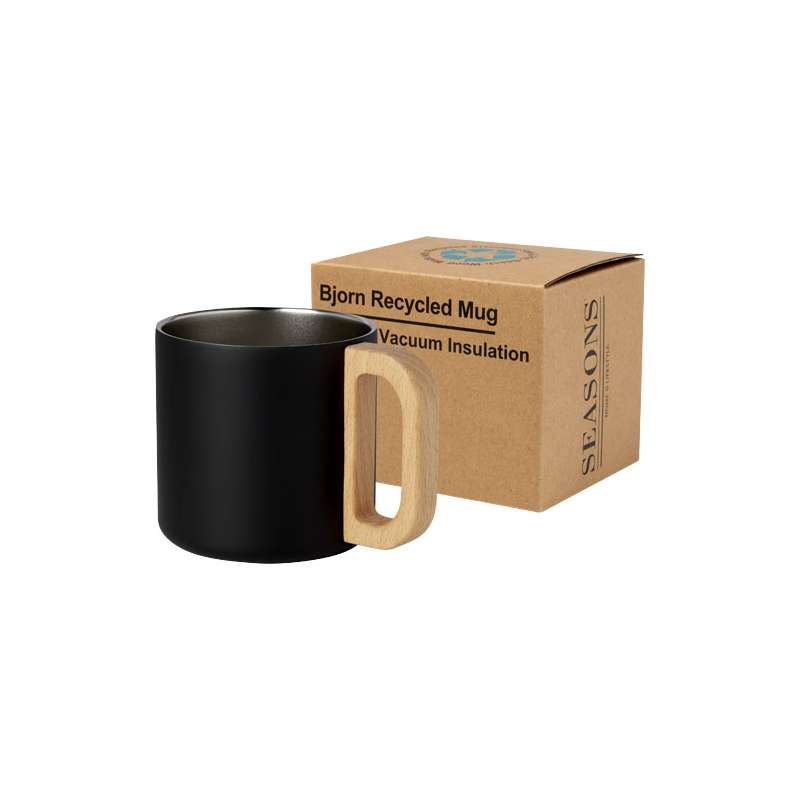 Tazza in acciaio da 360 ml con isolamento sottovuoto in rame - cod. P100740