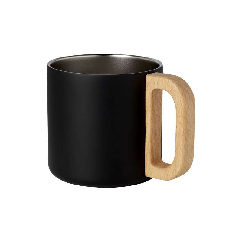 Tazza in acciaio da 360 ml con isolamento sottovuoto in rame - cod. P100740