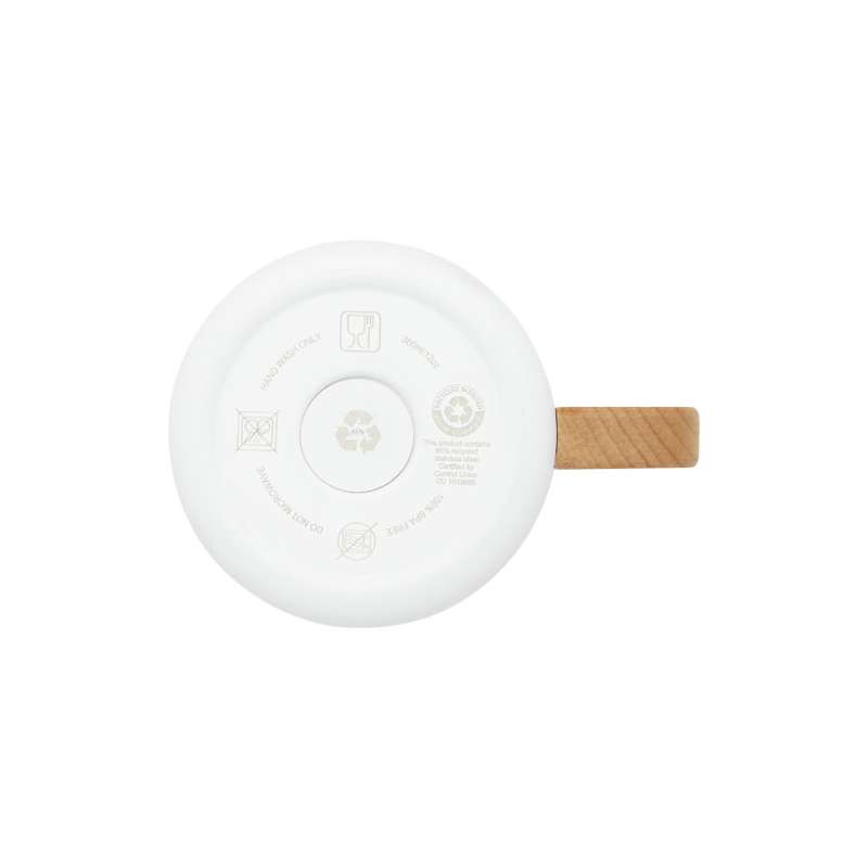 Tazza in acciaio da 360 ml con isolamento sottovuoto in rame - cod. P100740