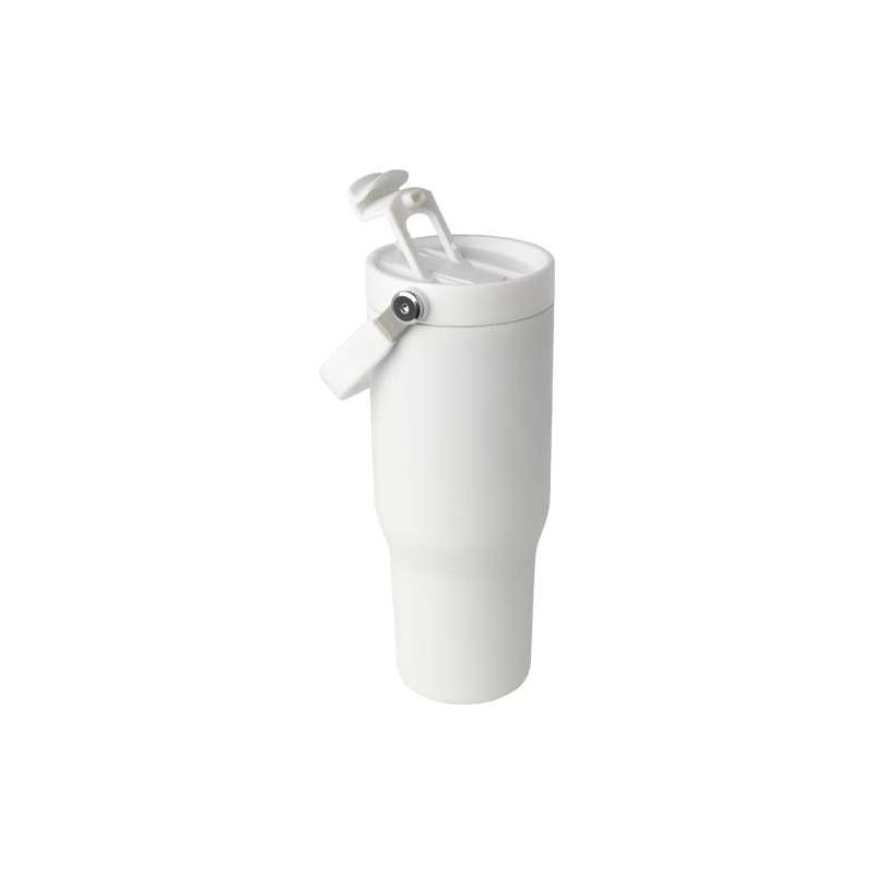 Bicchiere termico da 900 ml in acciaio inossidabile riciclato - cod. P100864