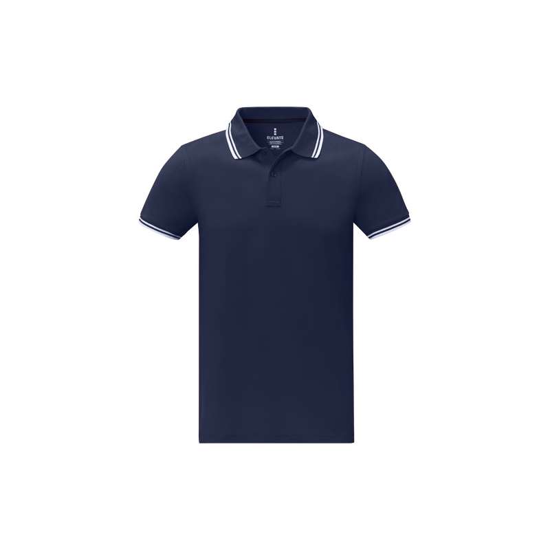 Polo stampata con logo da uomo a manica corta - cod. P38108
