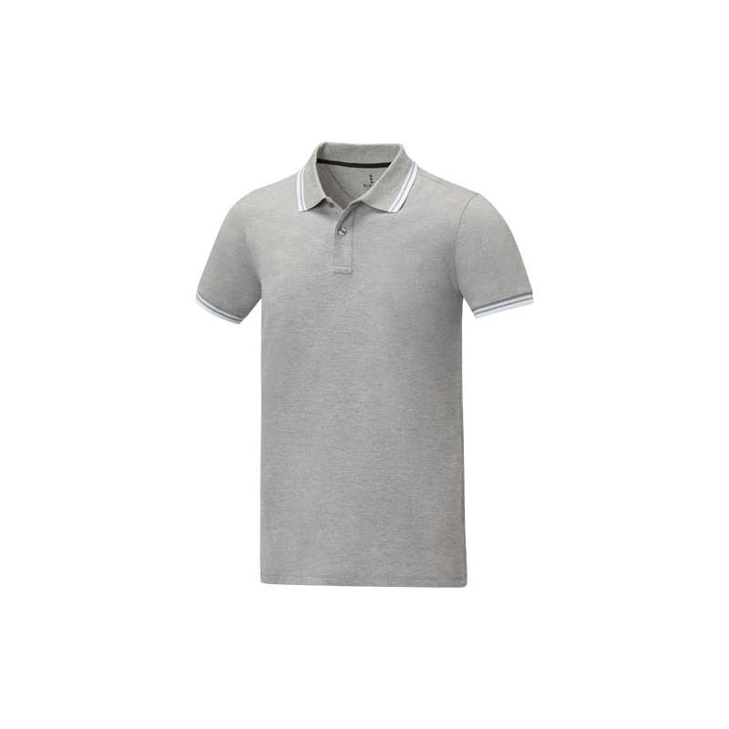 Polo stampata con logo da uomo a manica corta - cod. P38108