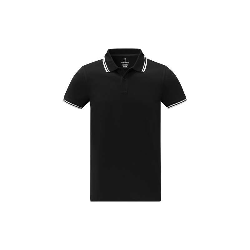 Polo stampata con logo da uomo a manica corta - cod. P38108