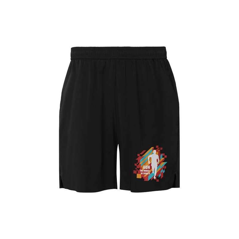 Pantaloncini sportivi unisex con logo - cod. PR0306