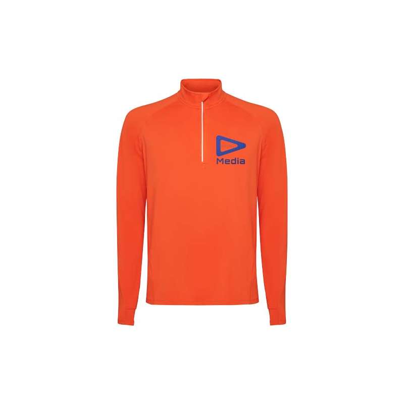 Felpa con mezza zip personalizzata - cod. PR1031