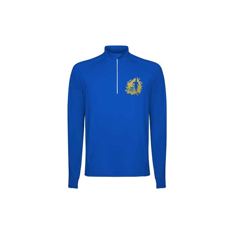 Felpa con mezza zip personalizzata - cod. PR1031