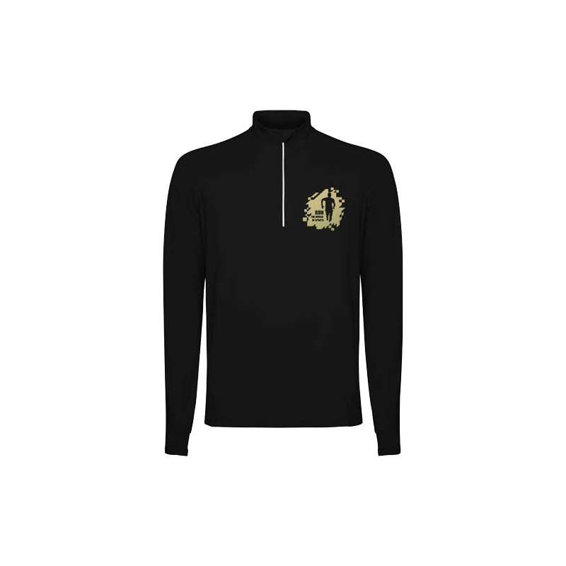 Felpa con mezza zip personalizzata - cod. PR1031