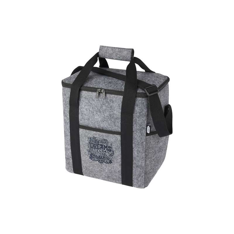 Borsa termica per bottiglie in feltro riciclato certificato GRS Felta - 21L - cod. P120667