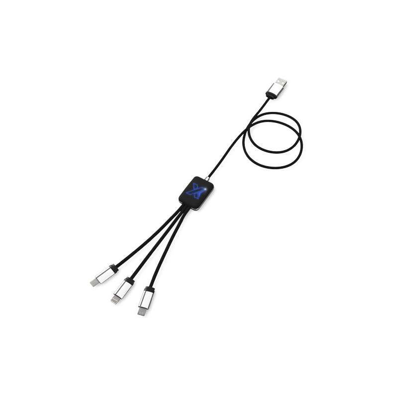 Cavo luminoso di ricarica personalizzato - cod. P2PX003