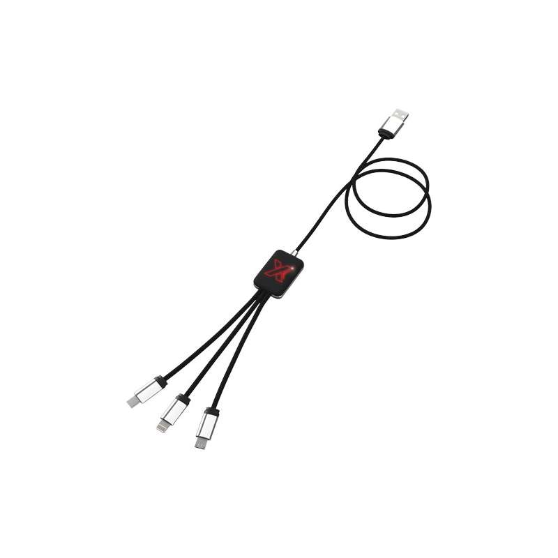 Cavo luminoso di ricarica personalizzato - cod. P2PX003