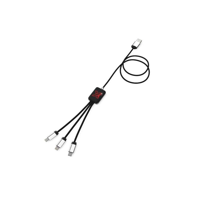 Cavo luminoso di ricarica personalizzato - cod. P2PX003