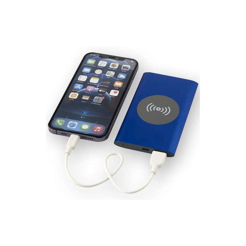 Power bank wireless da 4000 mAh da viaggio - cod. P124384