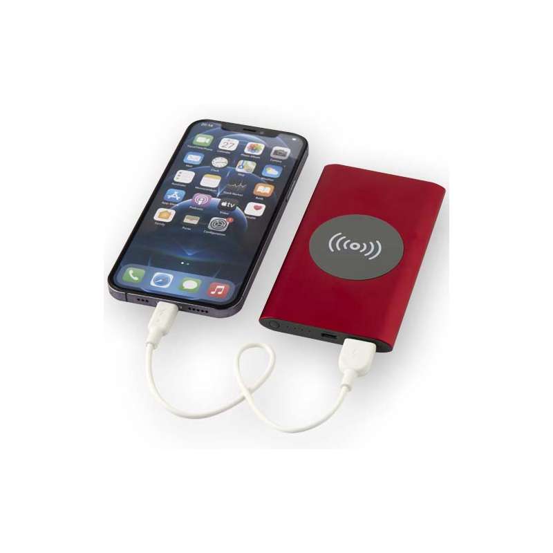 Power bank wireless da 4000 mAh da viaggio - cod. P124384