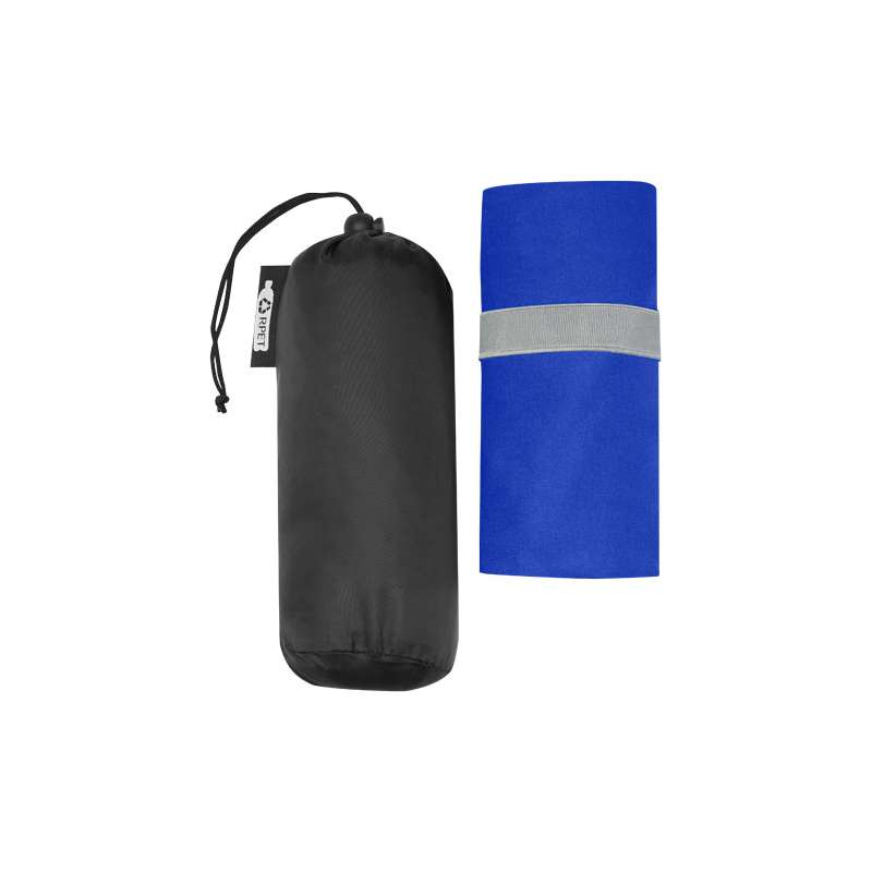Asciugamano ultra leggero in PET riciclato 130 x 80 cm promozionale - cod. P127012