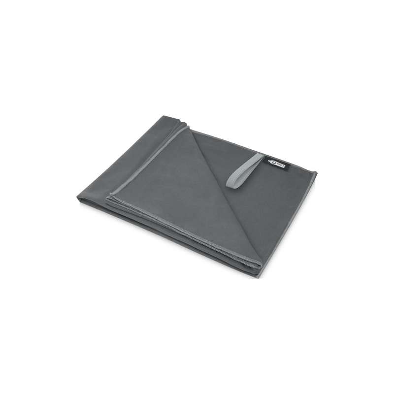 Asciugamano ultra leggero in PET riciclato 130 x 80 cm promozionale - cod. P127012