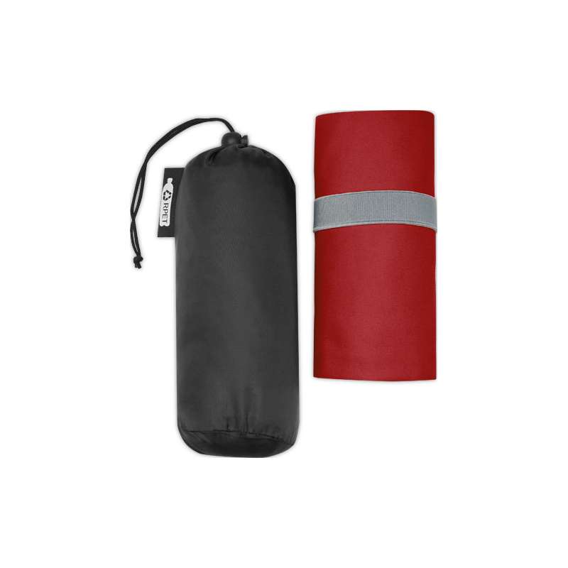 Asciugamano ultra leggero in PET riciclato 130 x 80 cm promozionale - cod. P127012