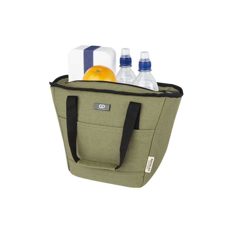 Borsa termica portapranzo per 9 lattine in canvas riciclato certificato GRS Joey - 6L - cod. P120679