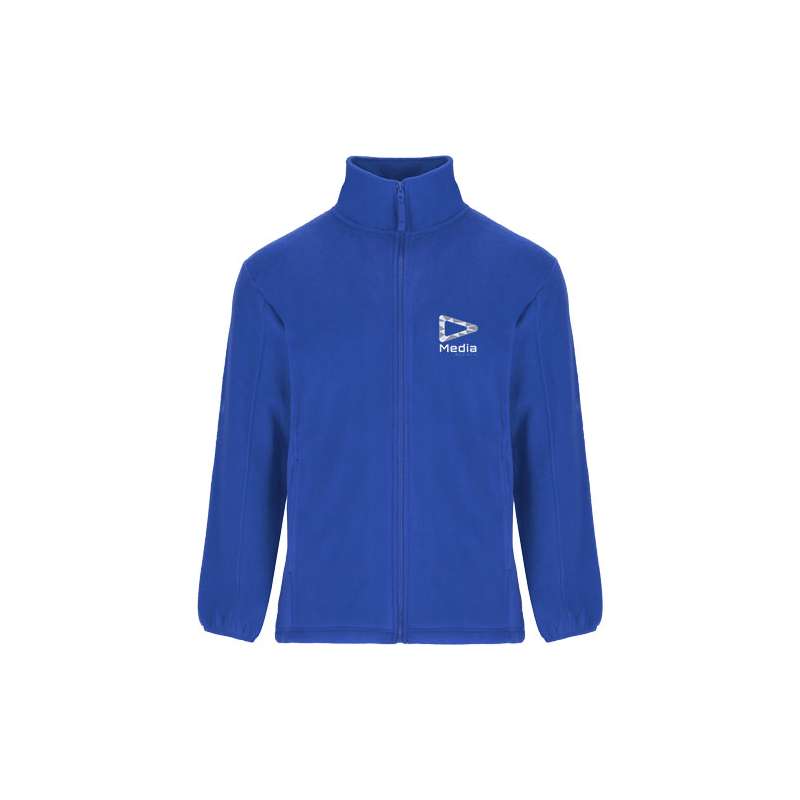 Felpa in pile da uomo con cerniera intera - cod. PR6412