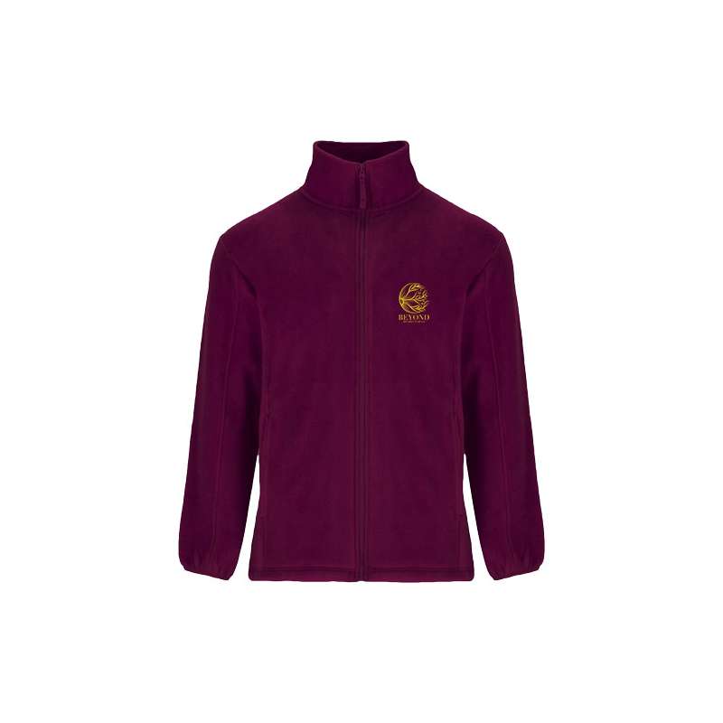 Felpa in pile da uomo con cerniera intera - cod. PR6412