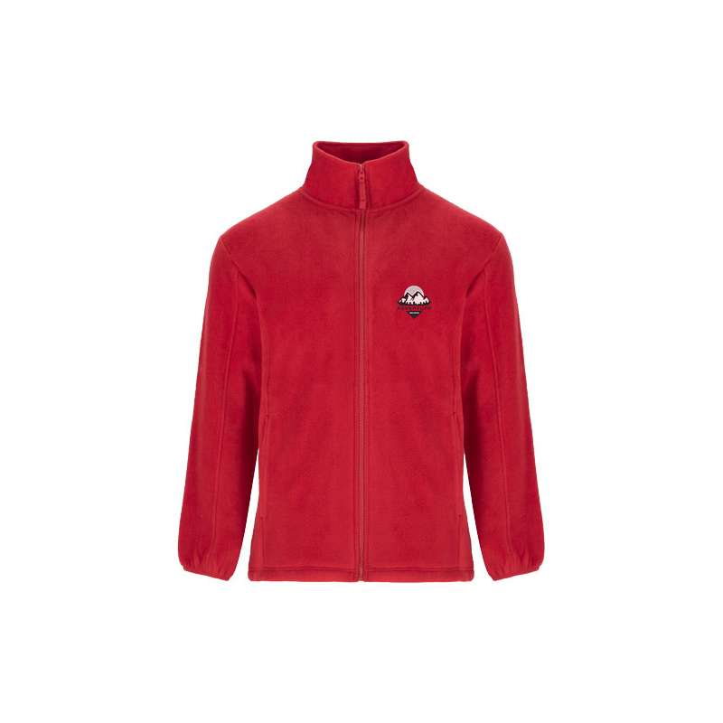 Felpa in pile da uomo con cerniera intera - cod. PR6412