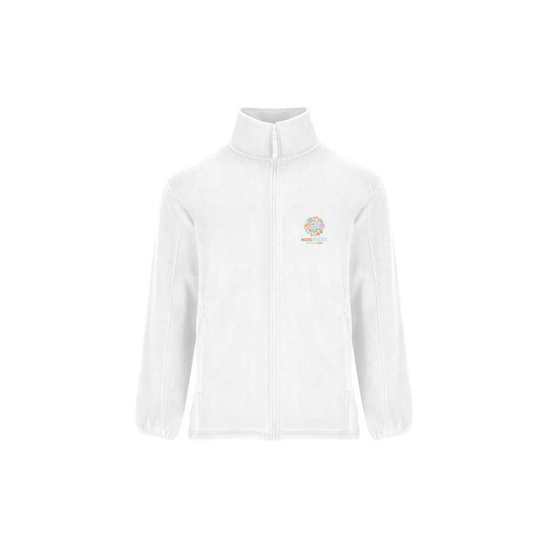 Felpa in pile da uomo con cerniera intera - cod. PR6412